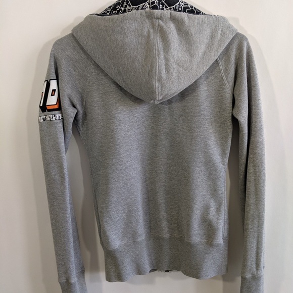 🔥Nike Hoodie Light Grey Women's XS Organic Cotton - Picture 3 of 8